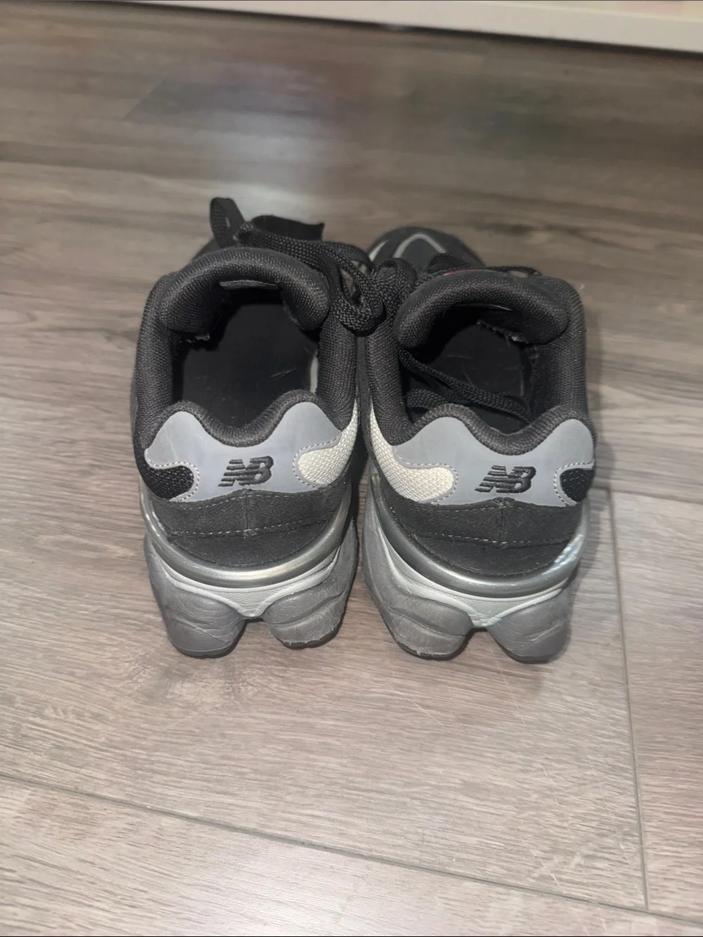 New Balance Black and Gray Casual Sneakers